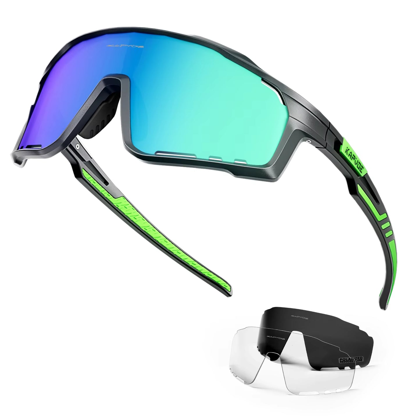 Polarized Cycling Glasses Men Women Mountain Bike Glasses MTB Riding TR90 Sport Sunglasses Running Bicycle Triathlon