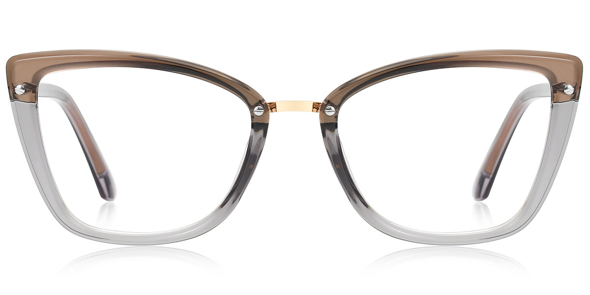 Cat-Eye frame – Translucent-Grey - EC6667-6