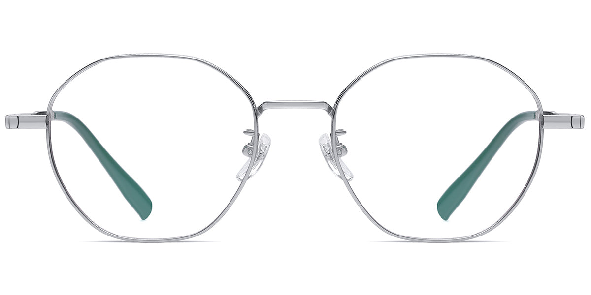 Titanium Geomatic Full Rim Frame in Black Gold Or Silver Color EC6563