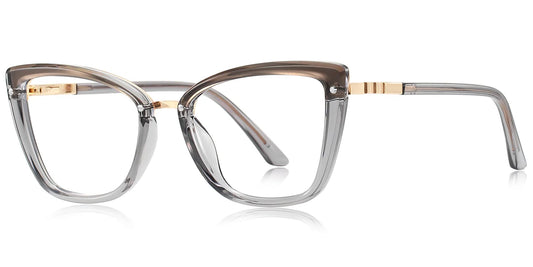 Cat-Eye frame – Translucent-Grey - EC6667-6