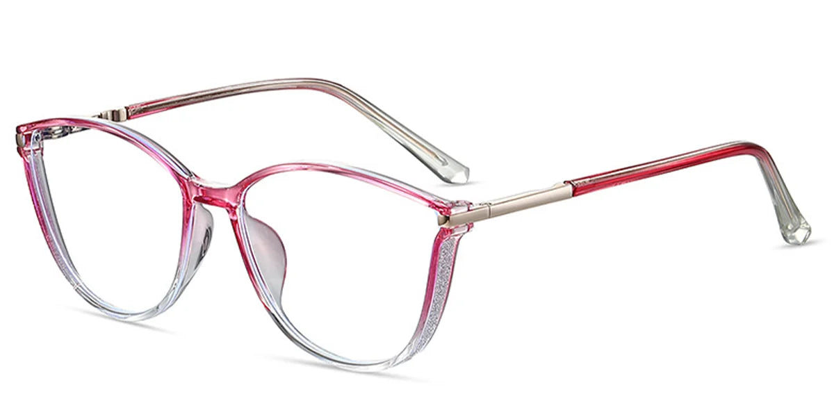 Square frame with single vision lenses EC6429-9