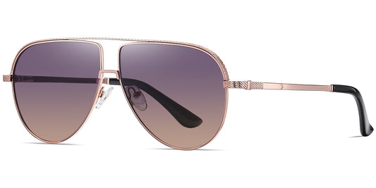 Aviator Geometric Sunglasses SG4352-4