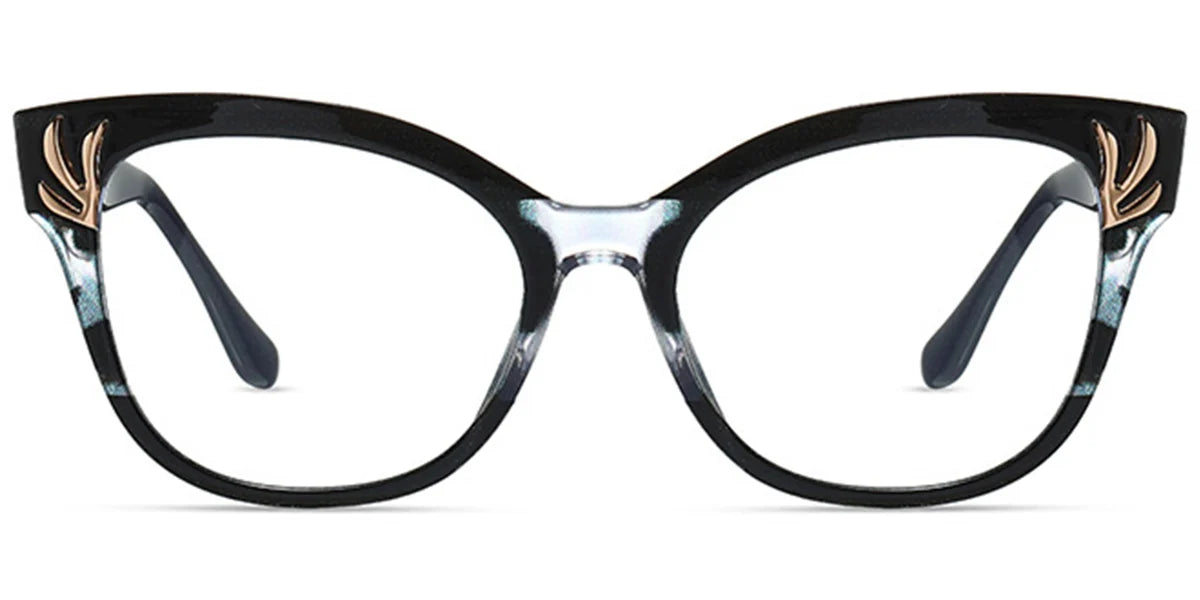 Cat Eye Frame Lightweight in Pink Black and Brown EC6680