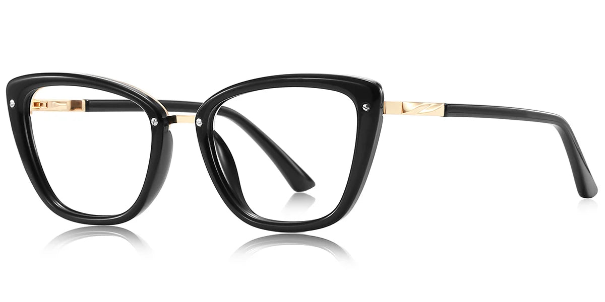 Rectangle Frame Medium in Black Brown and Grey EC6652