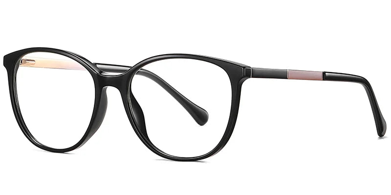 Oval Shaped Eye Frame Available in 3 Colors F3766