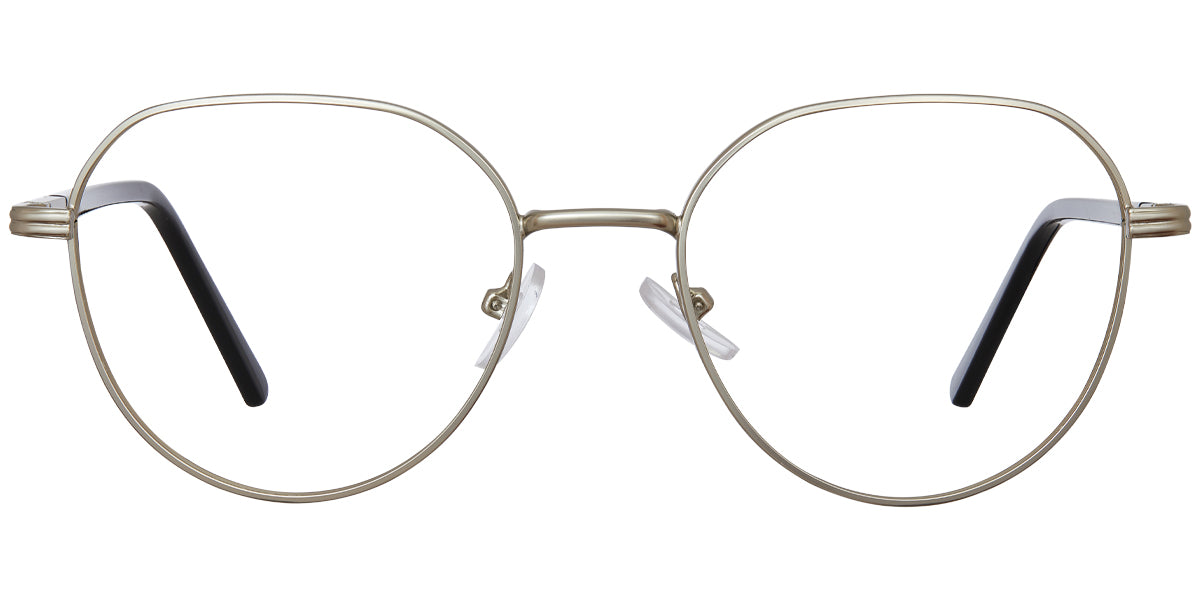 TDOT GEOMATRIC FRAME IN Black Gold and Silver Color EC6687
