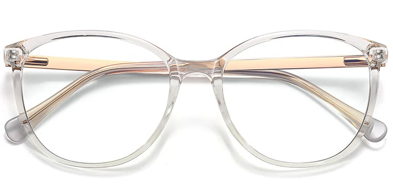 Oval Shaped Eye Frame Available in 3 Colors F3766