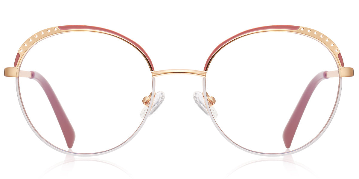 Metal Frame Oval Shaped