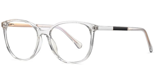 Oval Shaped Eye Frame Available in 3 Colors F3766
