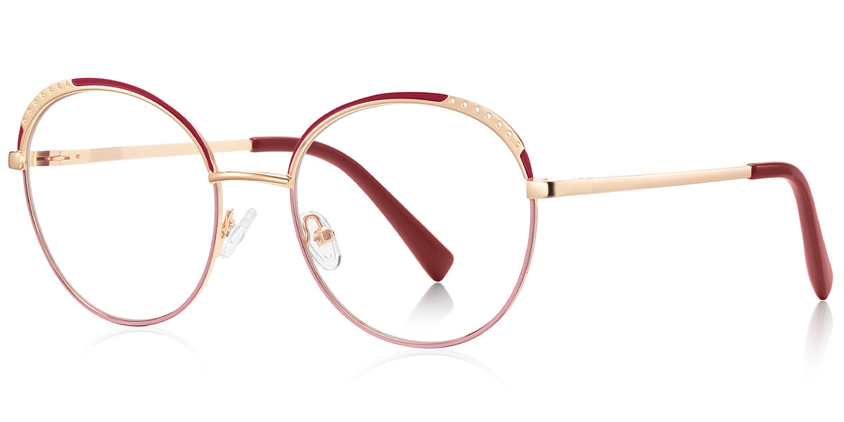 Metal Frame Oval Shaped