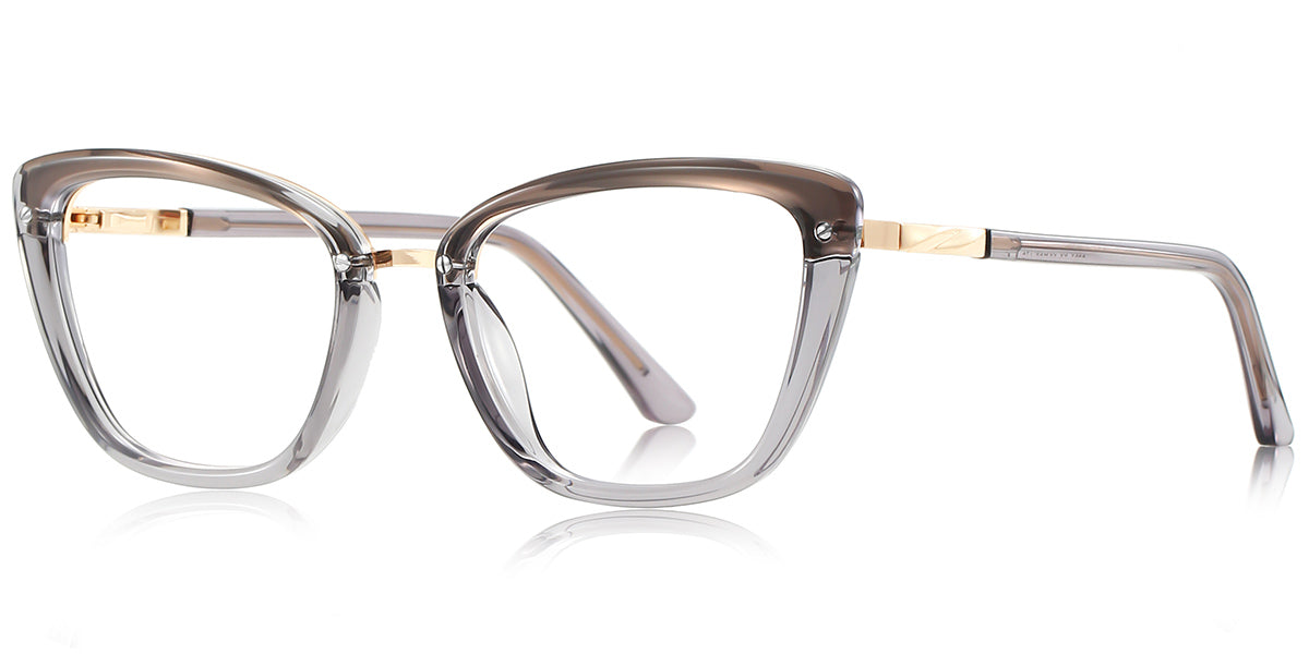 Rectangle Frame Medium in Black Brown and Grey EC6652