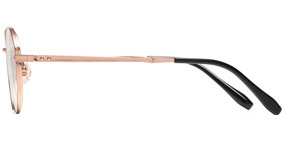 Titanium Geomatic Full Rim Frame in Black Gold Or Silver Color EC6563