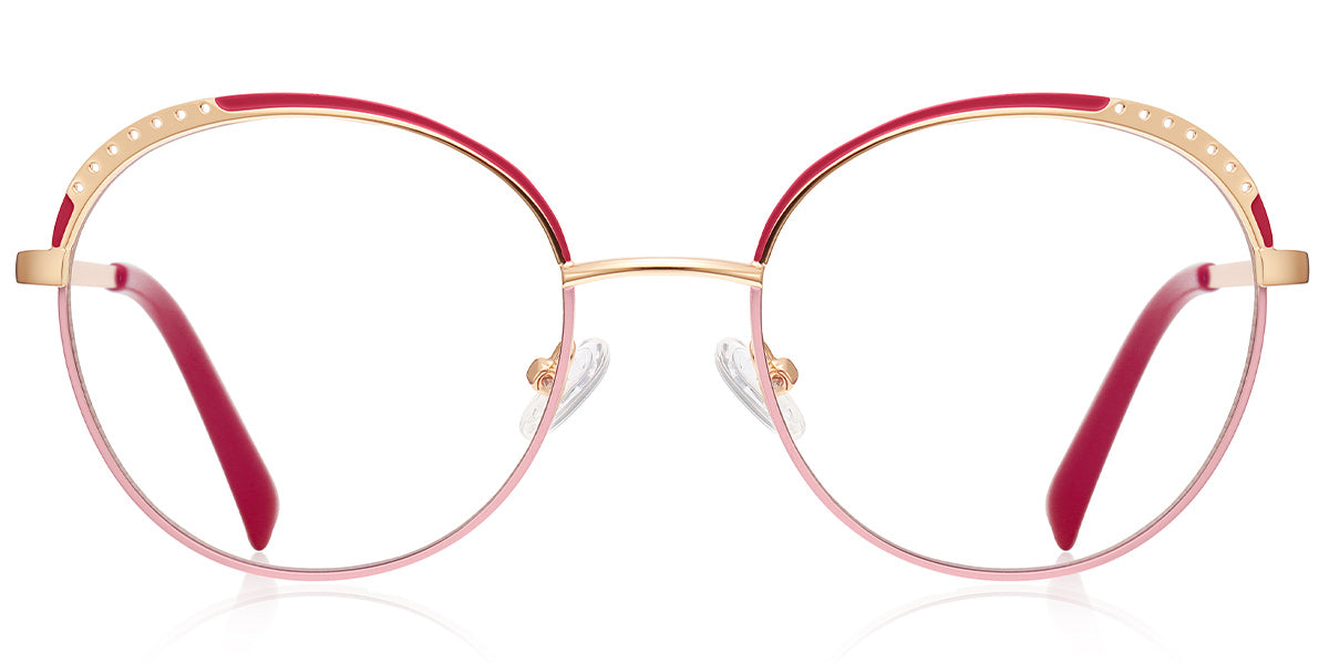Metal Frame Oval Shaped