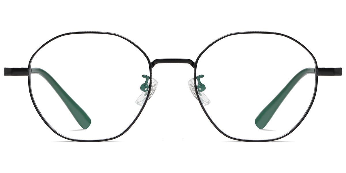 Titanium Geomatic Full Rim Frame in Black Gold Or Silver Color EC6563