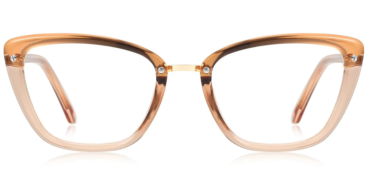 Rectangle Frame Medium in Black Brown and Grey EC6652