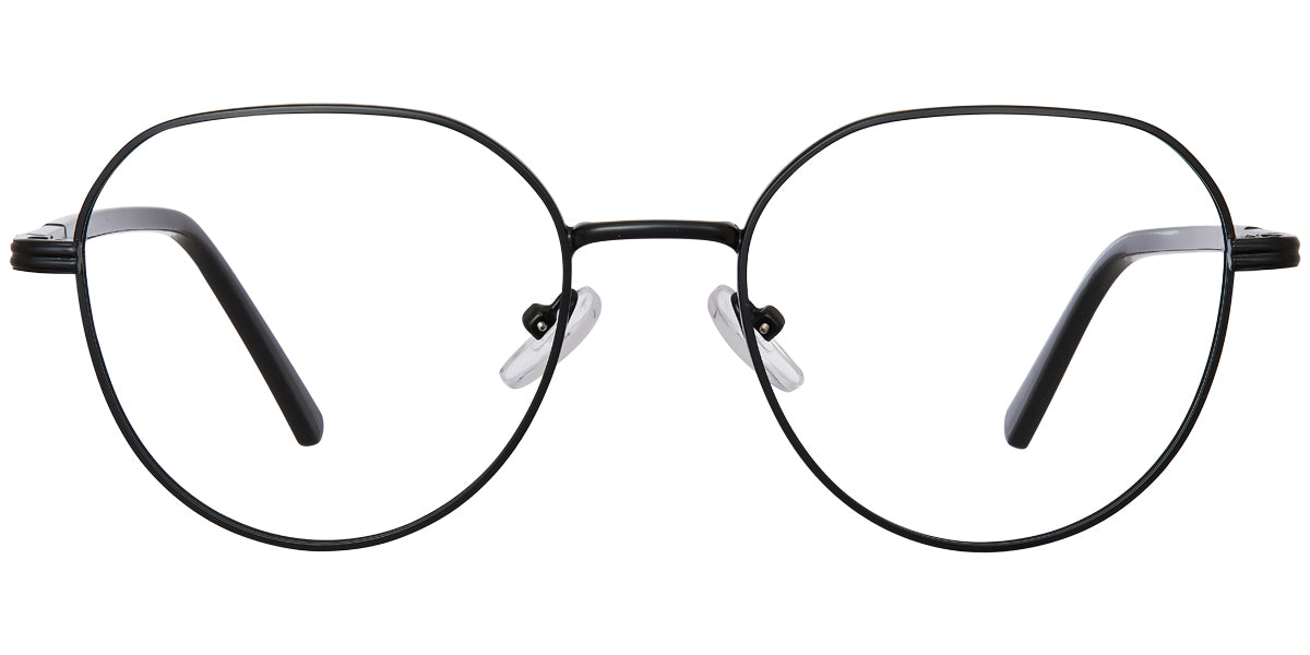TDOT GEOMATRIC FRAME IN Black Gold and Silver Color EC6687