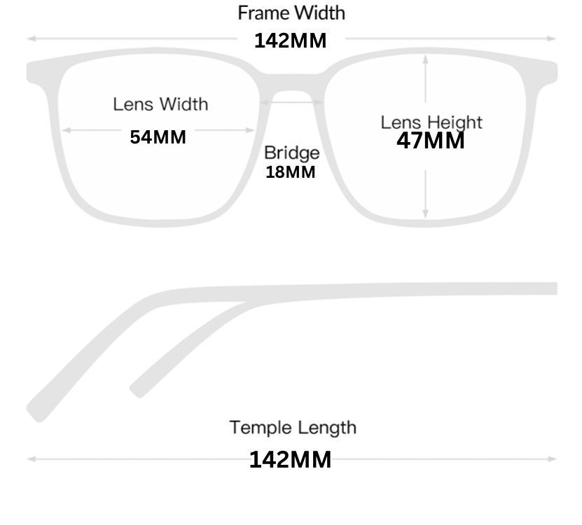 Cat Eye Frame Pattern-Tortoiseshell F2898-7