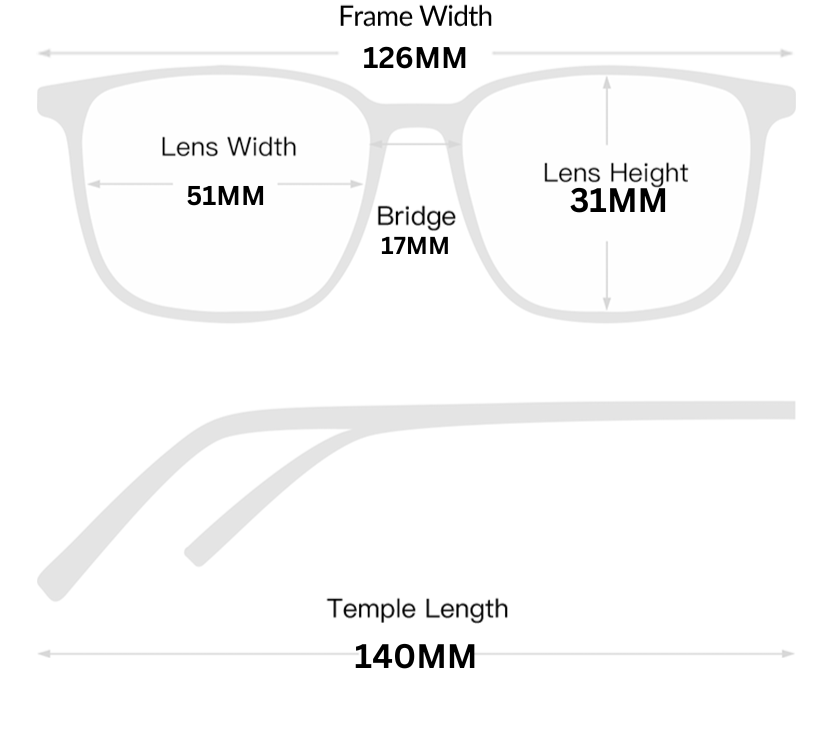 RECTANGLE EYE FRAME F6685