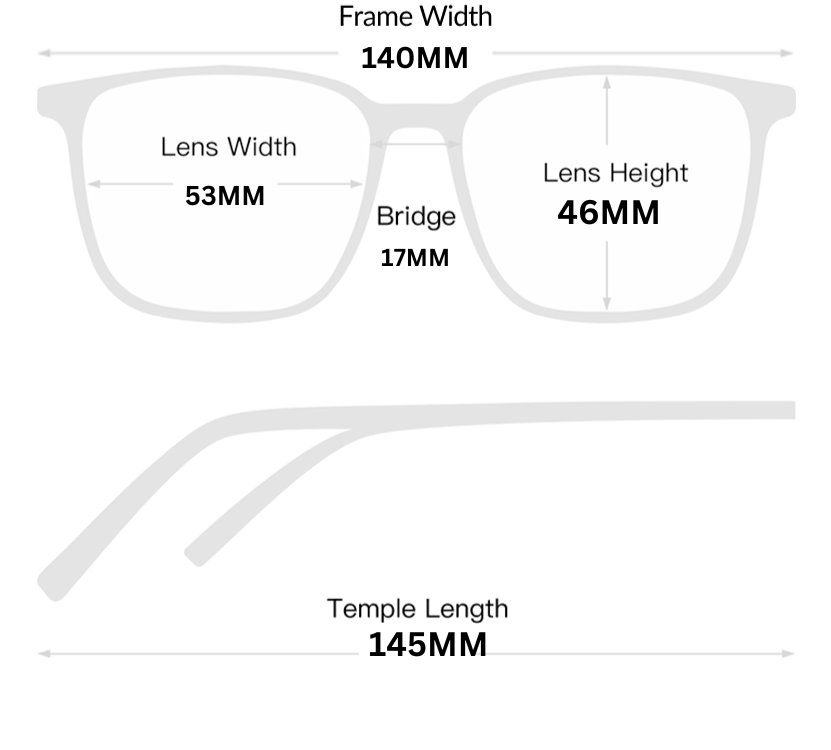 Oval Shaped Eye Frame Available in 3 Colors F3766