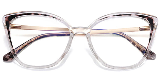 Cat Eye Frame  Pattern-Tortoiseshell F2898-7