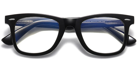 Square-Frame Glasses EC3831 1