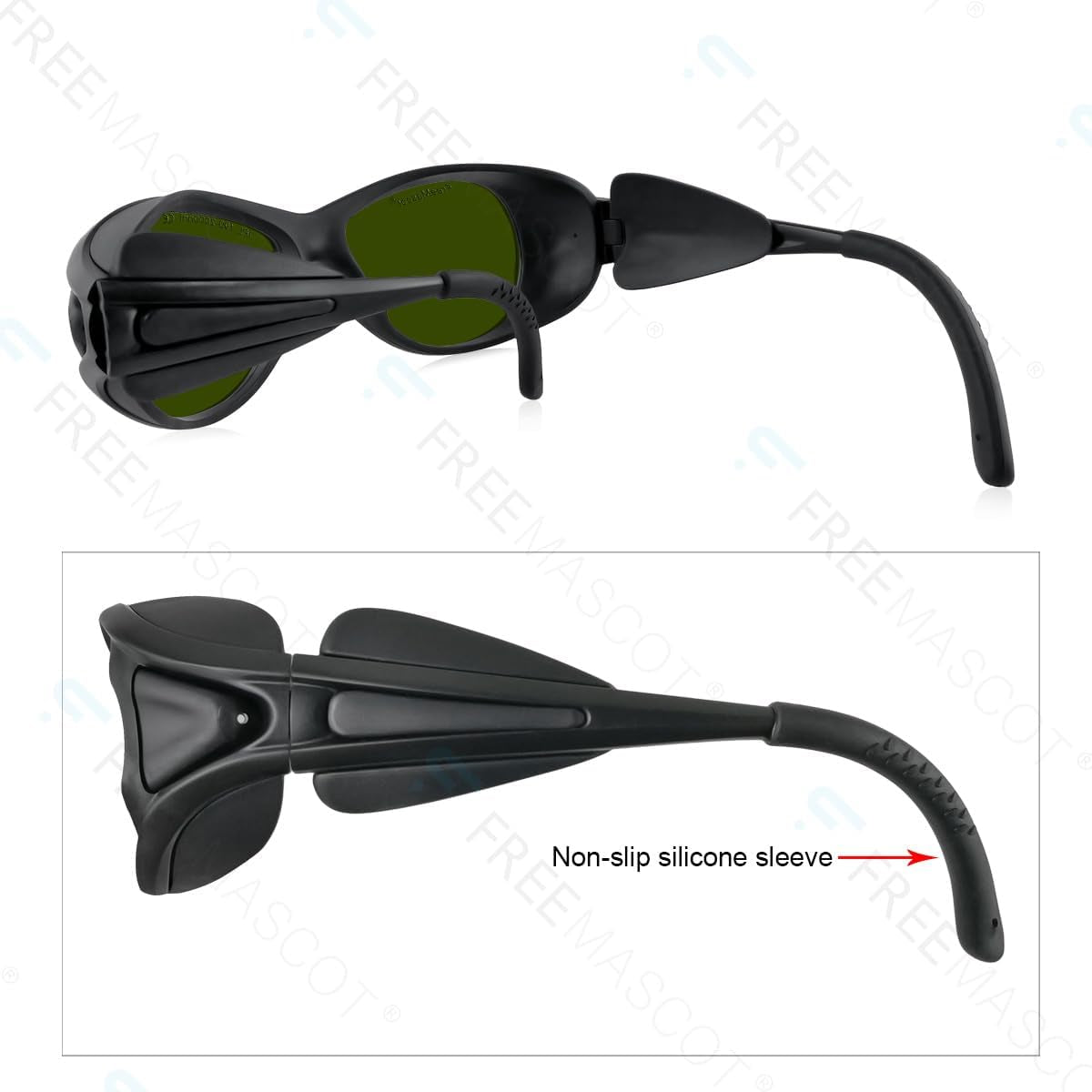 Professional 190Nm-2000Nm Wavelength IPL Laser Safety Glasses for Hair Removal, Laser Beauty & Cosmetology