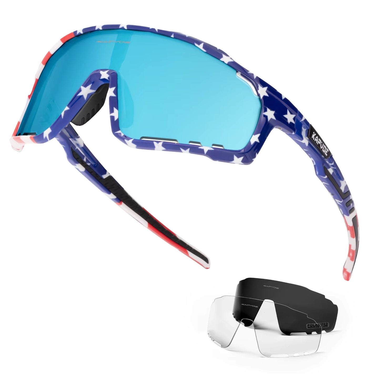 Polarized Cycling Glasses Men Women Mountain Bike Glasses MTB Riding TR90 Sport Sunglasses Running Bicycle Triathlon