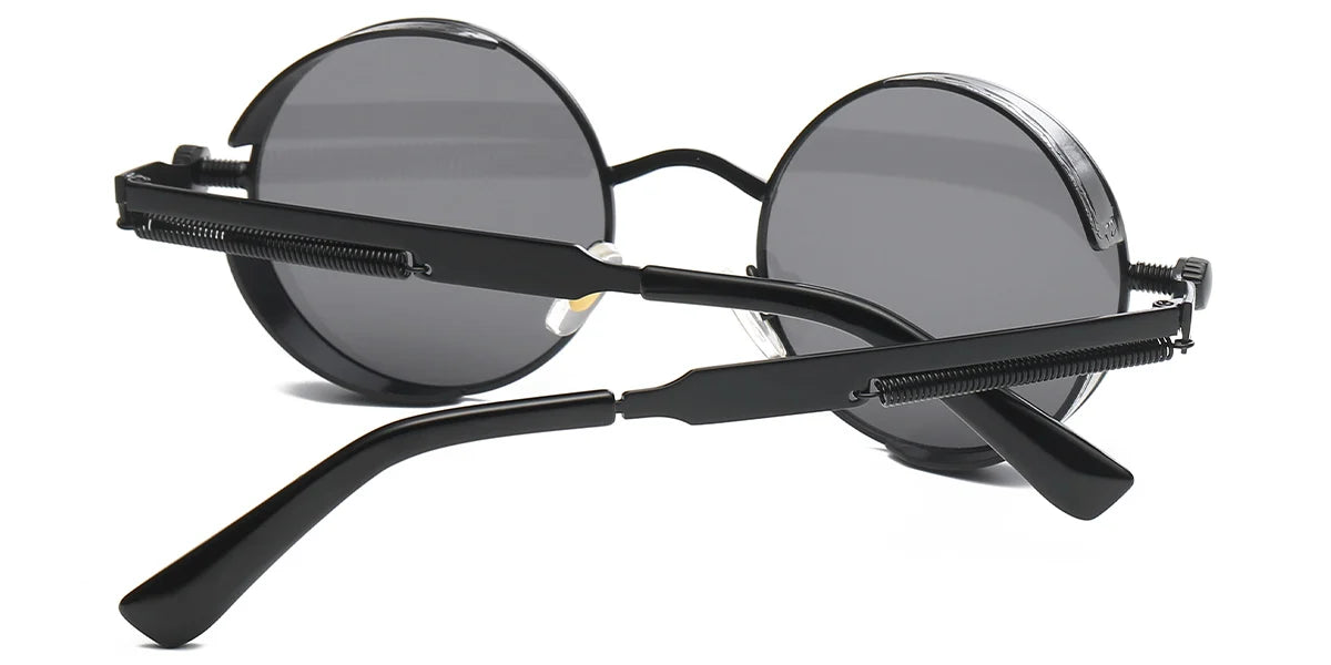 "Classic Round Metal Sunglasses – Timeless Style Meets Modern Comfort" SG5550-1