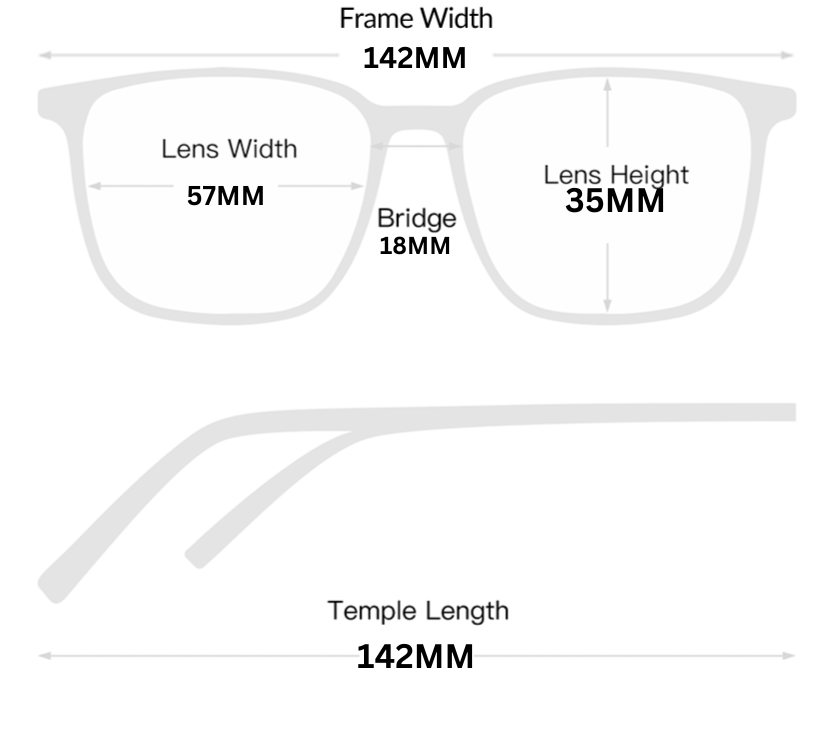 Sports Eye Frame  Rectangle EC6347