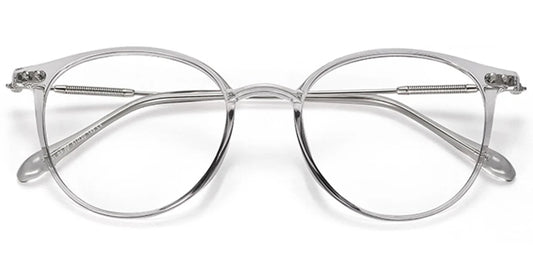 GREY RECTANGLE FRAME WITH RX LENSES F65912