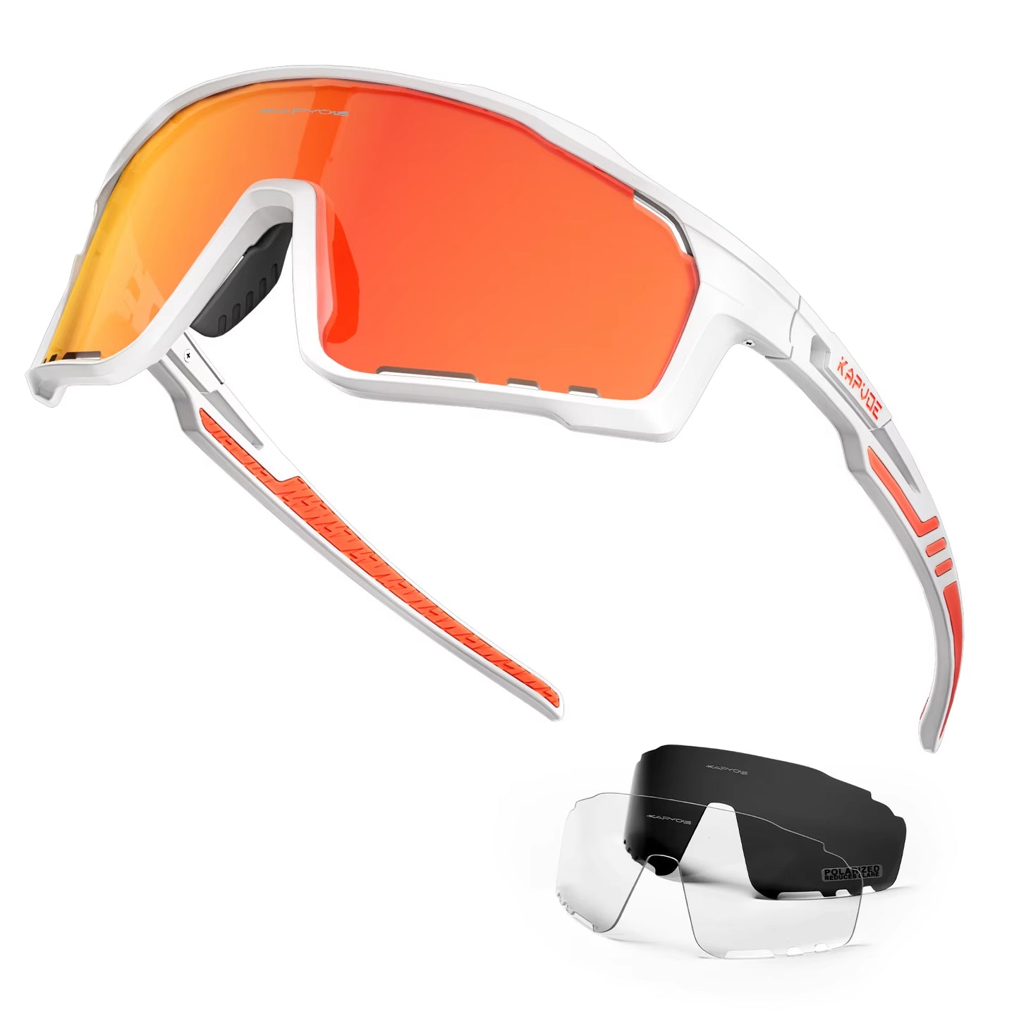 Polarized Cycling Glasses Men Women Mountain Bike Glasses MTB Riding TR90 Sport Sunglasses Running Bicycle Triathlon