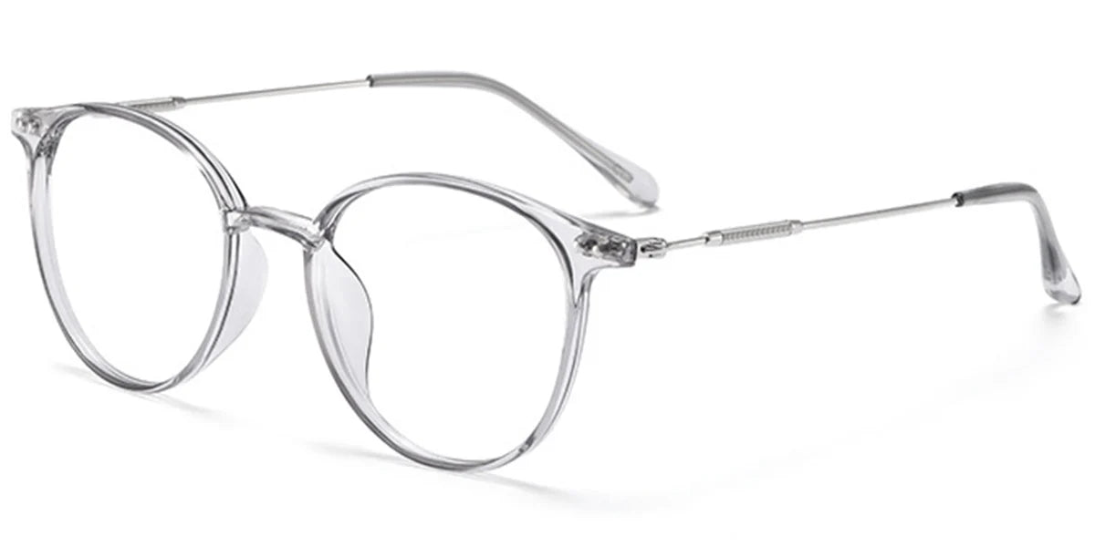 GREY RECTANGLE FRAME WITH RX LENSES F65912