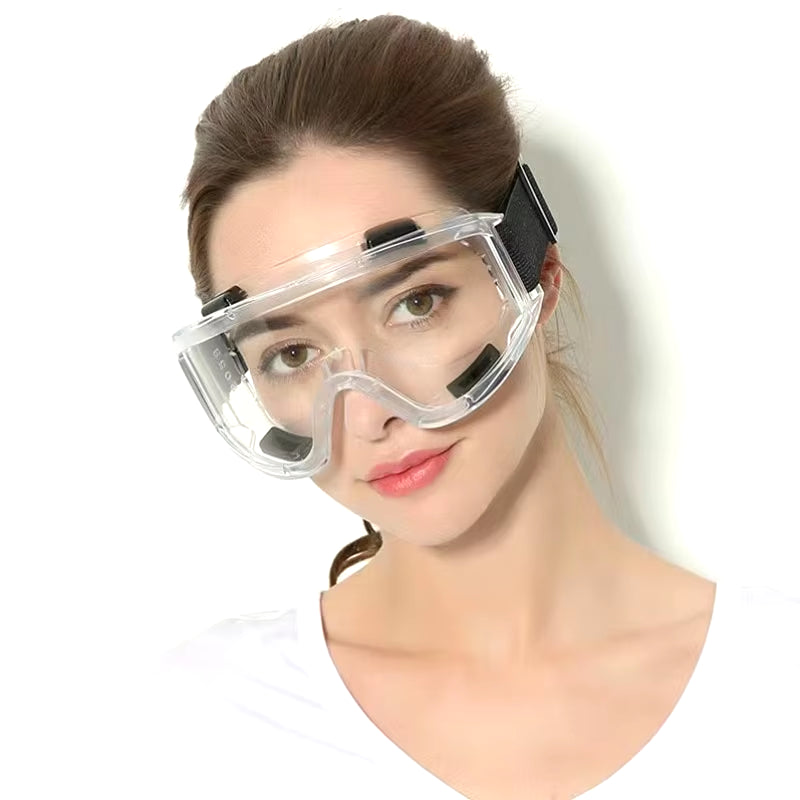 Safety Goggle anti Splash Dust Proof Work Lab Eyewear Eye Protection Industrial Research Safety Glasses Clear Lens