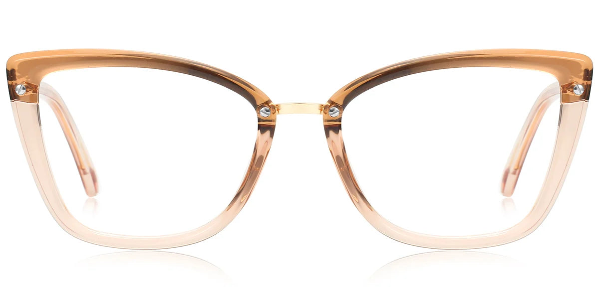 Cat-Eye frame – EC66676 brown