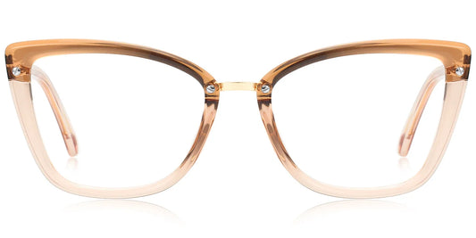 Cat-Eye frame – EC66676 brown