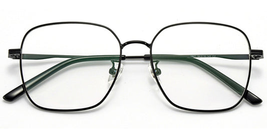 BLACK SQUARE FRAME WITH SINGLE VISON LENSES MEDIUM SIZE F65991