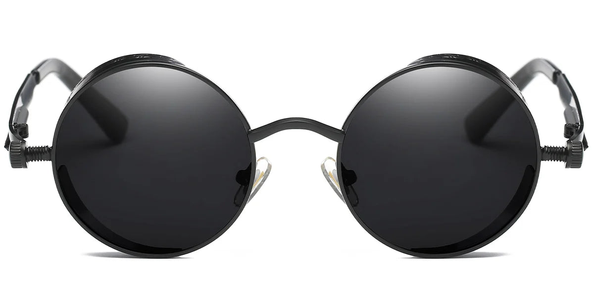 "Classic Round Metal Sunglasses – Timeless Style Meets Modern Comfort" SG5550-1