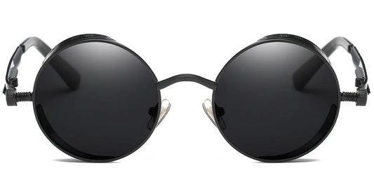 "Classic Round Metal Sunglasses – Timeless Style Meets Modern Comfort" SG5550-1