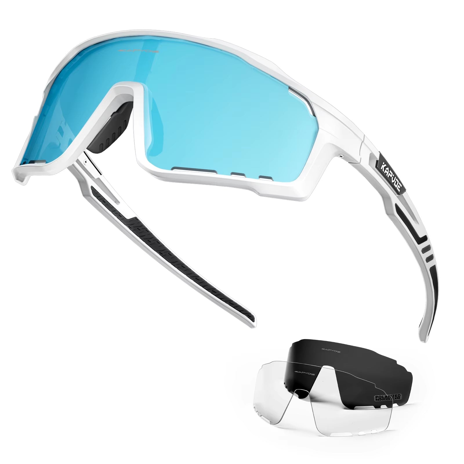 Polarized Cycling Glasses Men Women Mountain Bike Glasses MTB Riding TR90 Sport Sunglasses Running Bicycle Triathlon