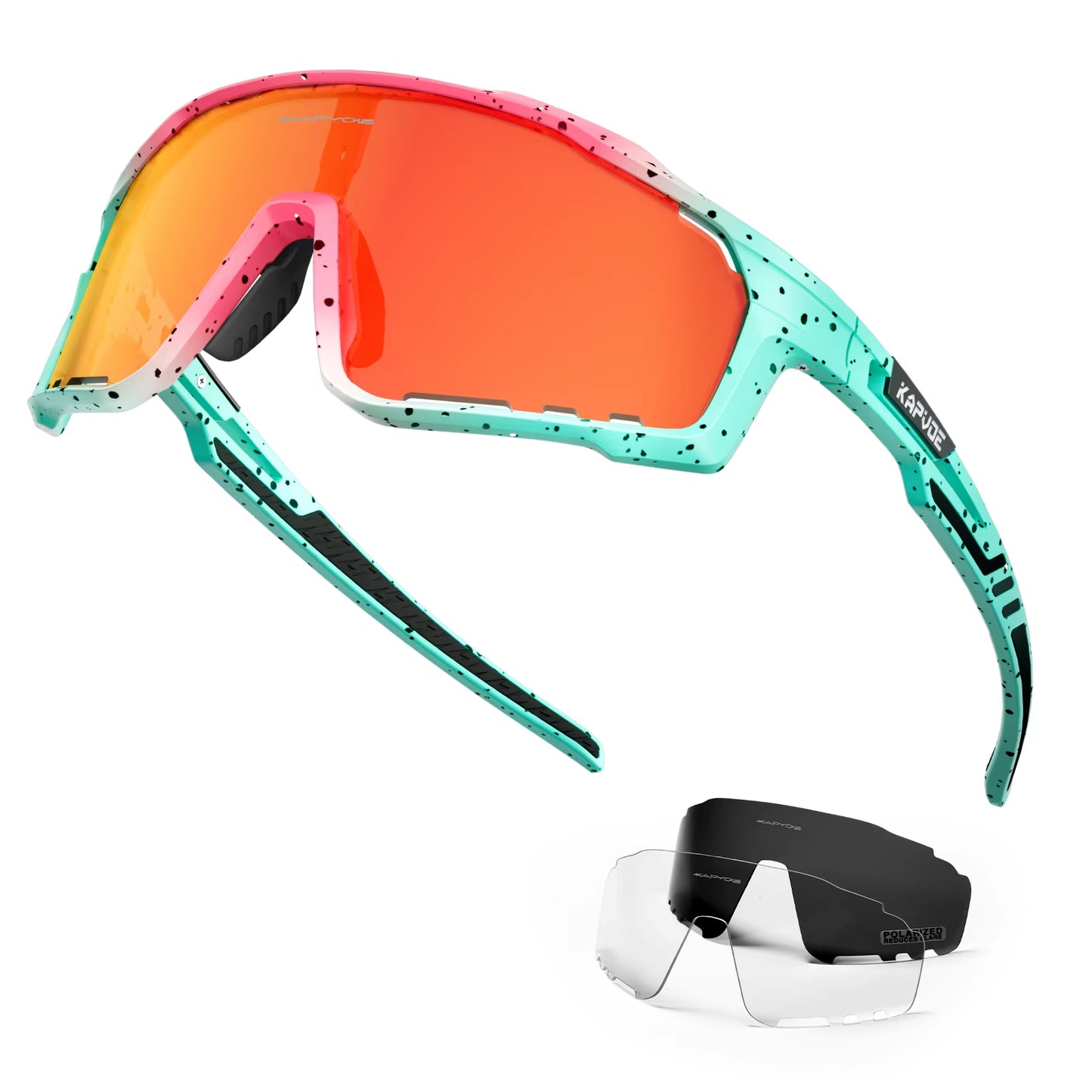 Polarized Cycling Glasses Men Women Mountain Bike Glasses MTB Riding TR90 Sport Sunglasses Running Bicycle Triathlon