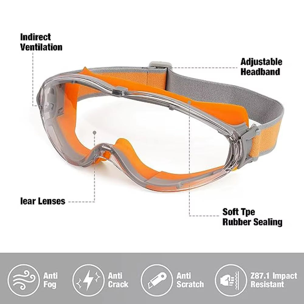 Safety Glasses Protective Goggles Anti-Uv Waterproof Tactical Sport Eyewear Eye Protection Glasses Riding Skiing