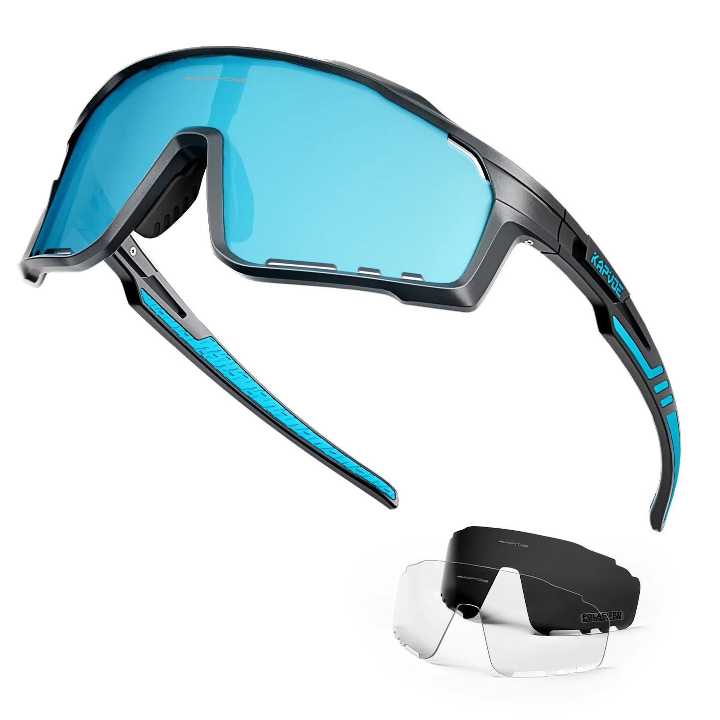 Polarized Cycling Glasses Men Women Mountain Bike Glasses MTB Riding TR90 Sport Sunglasses Running Bicycle Triathlon