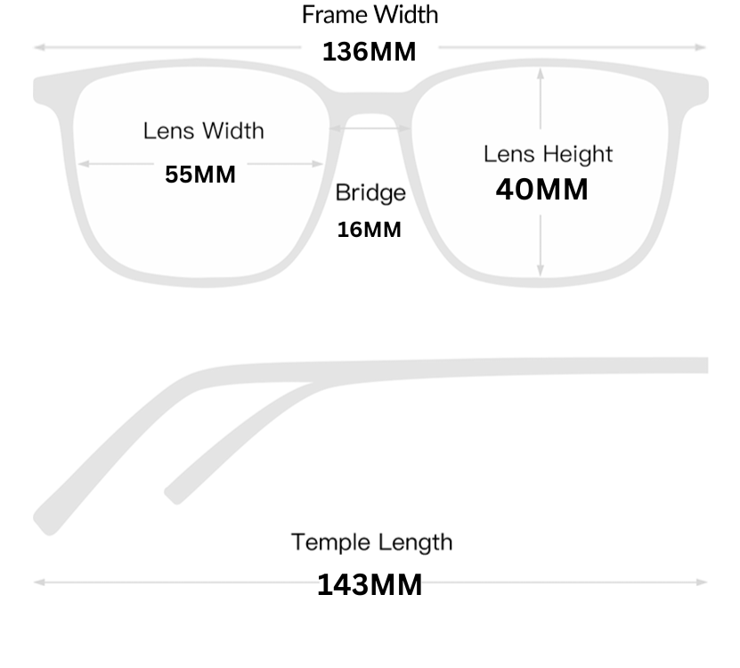 Metal Rectangle Frame EC3811 Medium